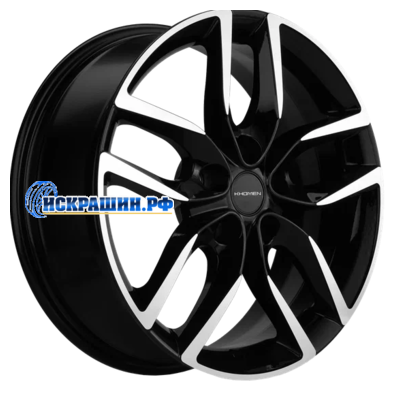 Khomen Wheels 6,5x17/5x114,3 ET37 D66,5 KHW1708 (Jolion) Black-FP