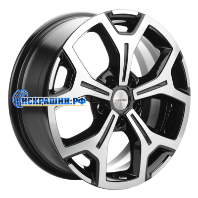 Khomen Wheels 6,5x17/5x120 ET55 D65,1 KHW1710(2) (VW Transporter) Black-FP