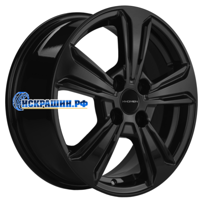 Khomen Wheels 6x15/4x100 ET46 D54,1 KHW1502 (Rio/Solaris) Black