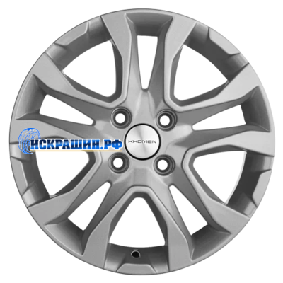 Khomen Wheels 6x15/4x100 ET46 D54,1 KHW1503 (Rio/Solaris) F-Silver