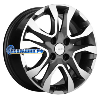 Khomen Wheels 6x15/4x100 ET46 D54,1 KHW1503 (Rio/Solaris) Gray-FP