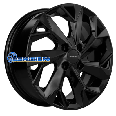 Khomen Wheels 6x15/4x100 ET46 D54,1 KHW1508 (Rio/Solaris) Black