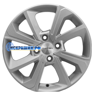 Khomen Wheels 6x15/4x100 ET48 D54,1 KHW1501 (Rio/Solaris) F-Silver