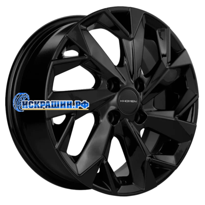 Khomen Wheels 6x15/4x100 ET50 D60,1 KHW1508 (Vesta) Black