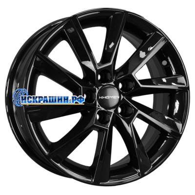 Khomen Wheels 6x15/5x100 ET38 D57,1 KHW1507 (Rapid/Fabia) Black