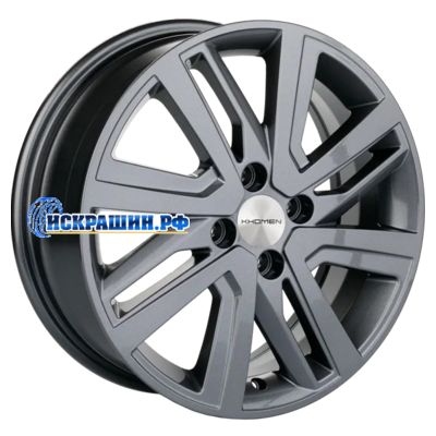 Khomen Wheels 6x16/4x100 ET41 D60,1 KHW1609 (XRay) Gray