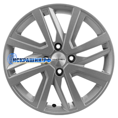 Khomen Wheels 6x16/4x100 ET50 D60,1 KHW1609 (Vesta/Largus) F-Silver