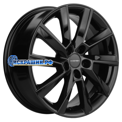 Khomen Wheels 6x16/5x105 ET39 D56,6 KHW1604 (Aveo) Black