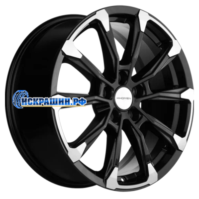 Khomen Wheels 7,5x18/5x108 ET40 D54,1 KHW1808 (Jac/Москвич 3) Black-FP