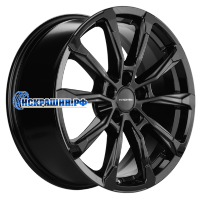 Khomen Wheels 7,5x18/5x108 ET46 D63,4 KHW1808 (Tugella/Jaguar XF/F-Pace) Black
