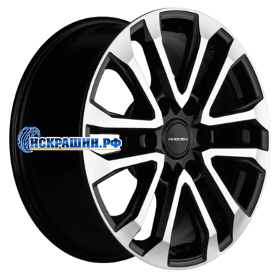 Khomen Wheels 7,5x18/6x139,7 ET38 D67,1 KHW1805 (L200) Black-FP