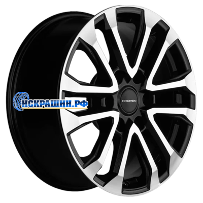 Khomen Wheels 7,5x18/6x139,7 ET42 D100,1 KHW1805 (Great Wall POER (new)) Black-FP