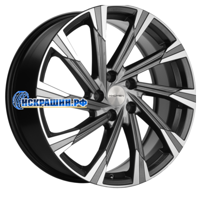Khomen Wheels 7,5x19/5x108 ET36 D65,1 KHW1901 (Exeed VX/TXL/LX) Gray-FP