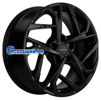 Khomen Wheels 7x17/5x108 ET40 D60,1 KHW1716 (Chery Tiggo/Tiggo 7 Pro) Black
