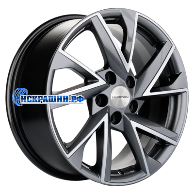 Khomen Wheels 7x17/5x110 ET40 D67,1 KHW1714 (Evolute i-Joy) Gray-FP