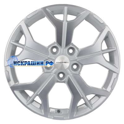 Khomen Wheels 7x17/5x112 ET40 D57,1 KHW1715 (Kodiaq/Tiguan) F-Silver-FP