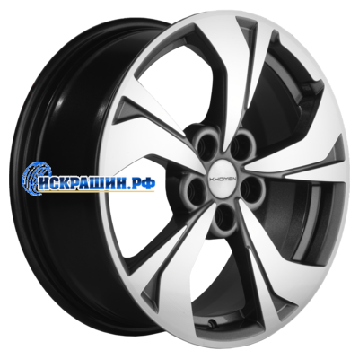 Khomen Wheels 7x17/5x114,3 ET37 D66,5 KHW1724 (Jolion) Gray-FP