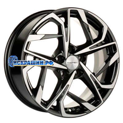 Khomen Wheels 7x17/5x114,3 ET48 D56,1 KHW1716 (Forester) Black-FP