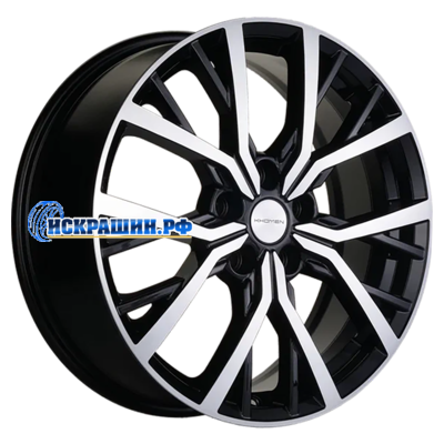 Khomen Wheels 7x18/5x114,3 ET37 D66,5 KHW1806 (Dargo/Jolion) Black-FP
