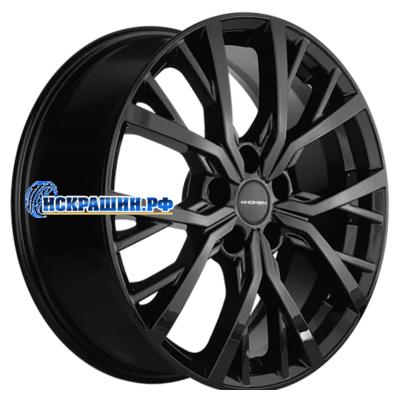 Khomen Wheels 7x18/5x114,3 ET37 D66,5 KHW1806 (Dargo/Jolion) Black