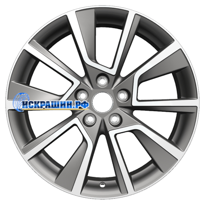 Khomen Wheels 7x18/5x114,3 ET38 D67,1 KHW1802 (Outlander) Gray-FP