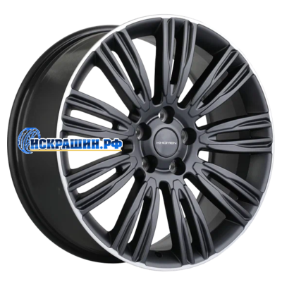 Khomen Wheels 8,5x20/5x108 ET45 D63,4 KHW2004 (Velar) Black matt MR