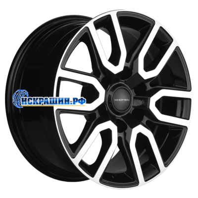 Khomen Wheels 8x17/6x139,7 ET25 D106,1 KHW1723 (LC Prado/Lexus GX) Black-FP