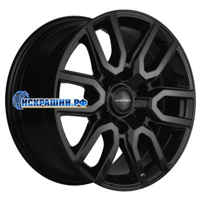 Khomen Wheels 8x17/6x139,7 ET25 D106,1 KHW1723 (LC Prado/Lexus GX) Black