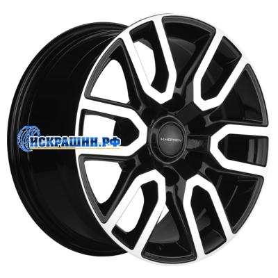 Khomen Wheels 8x17/6x139,7 ET36 D100,1 KHW1723 (Tank 300) Black-FP