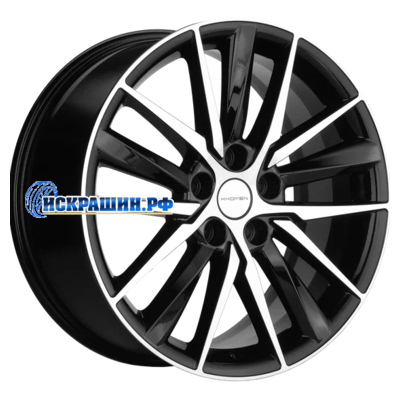 Khomen Wheels 8x18/5x108 ET46 D63,4 KHW1807 (Tugella/Jaguar XF/F-Pace) Black-FP