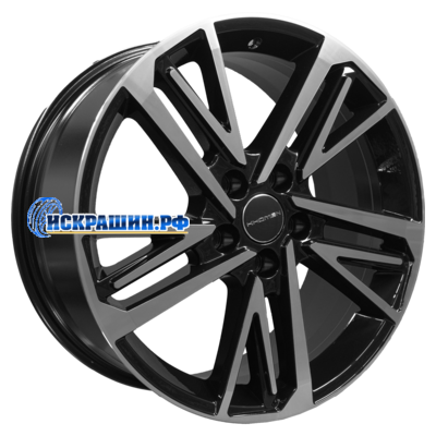 Khomen Wheels 8x18/5x108 ET46 D63,4 KHW1815 (Tugella) Black-FP