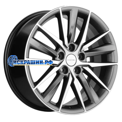 Khomen Wheels 8x18/5x112 ET39 D66,6 KHW1807 (A6/Q5) Gray-FP