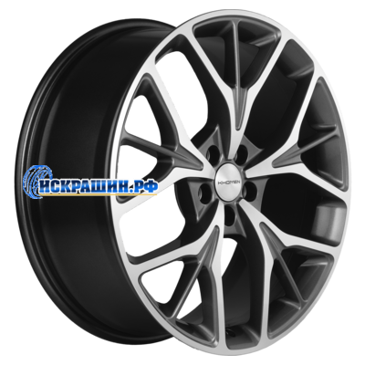 Khomen Wheels 8x20/5x108 ET46 D63,4 KHW2012 (Tugella New) Gray-FP