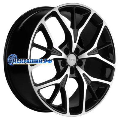 Khomen Wheels 8x20/5x120 ET41,5 D66,1 KHW2012 (Voyah Dream) Black-FP