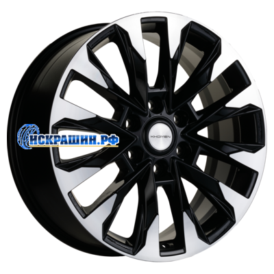 Khomen Wheels 8x20/6x139,7 ET45 D95,1 KHW2010 (LC 300 Tuning) Black-FP
