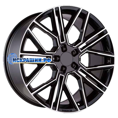 Khomen Wheels 9,5x21/5x130 ET46 D71,6 KHW2101 (Cayenne) Black-FP