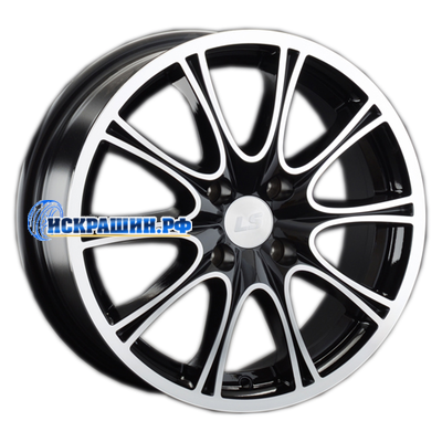 LS 6x15/4x100 ET40 D60,1 842 BKF (конус, Колпак+лого)