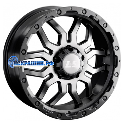 LS 7,5x17/6x114,3 ET30 D67,1 1285 GMF (конус, Колпак+лого)
