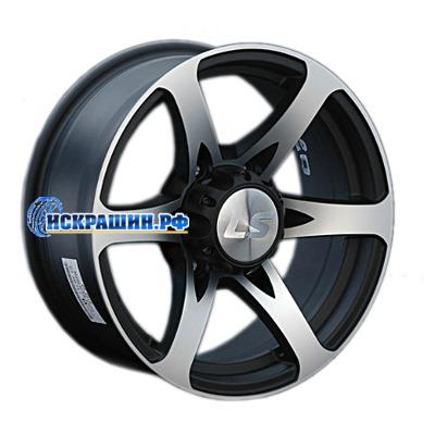 LS 7,5x17/6x139,7 ET0 D107,1 165 BKF (Колпак+лого)