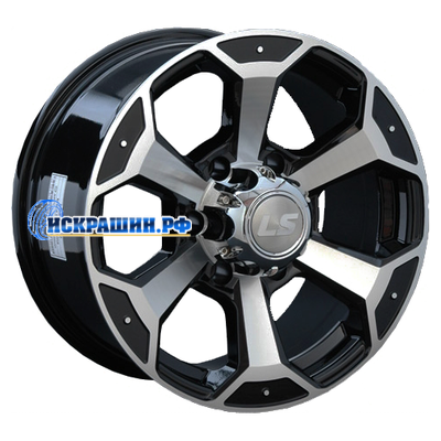 LS 7,5x18/6x139,7 ET42 D92,5 187 BKF (конус, Колпак+лого)