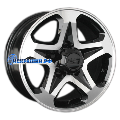 LS 7x16/5x139,7 ET5 D108,5 774 BKF (конус, Колпак+лого)