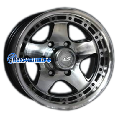 LS 8x15/6x139,7 ET-10 D106,1 870 BKF (Колпак+лого)