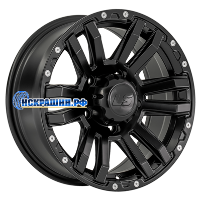 LS 8x16/5x139,7 ET30 D98,5 1339 BKS (конус, Колпак+лого)