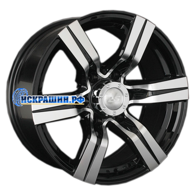 LS 8x16/6x139,7 ET10 D106,1 767 BKF (конус, Колпак+лого)