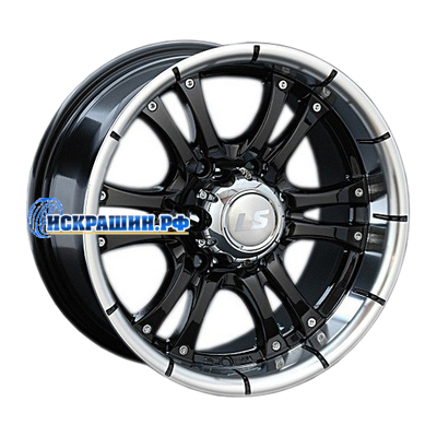 LS 8x16/6x139,7 ET10 D93,1 161 BKL (Колпак+лого)