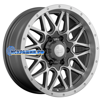 LS 8x17/6x139,7 ET10 D100,1 1341 MGMF (конус, Колпак+лого)