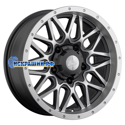 LS 8x17/6x139,7 ET10 D106,1 1341 MBF (конус, Колпак+лого)