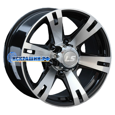 LS 8x17/6x139,7 ET25 D106,1 182 MBF (конус, Колпак+лого)