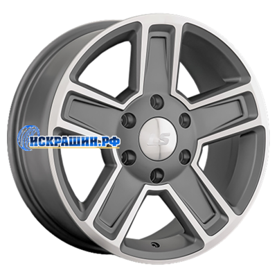 LS 8x17/6x139,7 ET38 D100,1 1296 MGMF (конус, Колпак+лого)