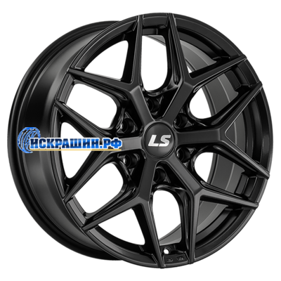 LS 8x18/6x139,7 ET30 D106,1 1303 BKS (конус, Колпак+лого)